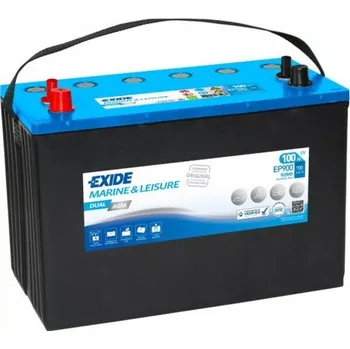 Auto-moto Exide DUAL AGM EP900 12V 100Ah 900A