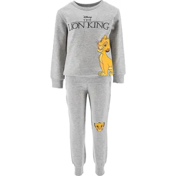 Chlapecké oblečení Šedá tepláková souprava The Lion King Velikost: 110