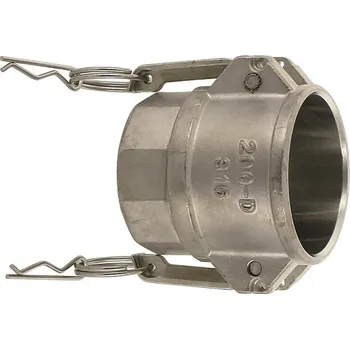 Zahradní hadice KAMLOK SS316 DIN FEMALE IG D - rychl. vnitřní IG 1" DN 25 PTFE, 16 Bar (-30/+100°C)