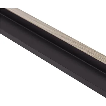 Zakončovací profil pravý k dekoračním lamelám - dekor šedý dub - L0103R, 270 x 1,2 x 2,3 cm, Mardom Lamelli