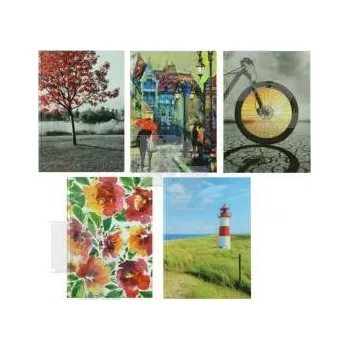 Záznamní kniha A4 192listů linkovaná mix, Notes