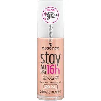 Essence Stay All Day 16h dlouhotrvající make-up 30 ml, 20 Soft Nude