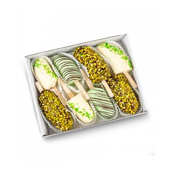 Sušené ovoce Banány v čokoládě Mini (XS)