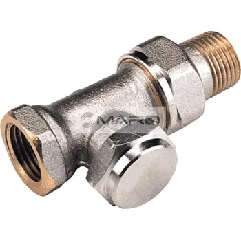 Radiátor Comap Šroubení radiátorové regulační 4469 přímé, uzavíratelné, s vypouštěním, s vnitřním závitem 1/2", 427904