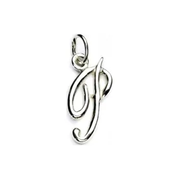 Přívěsek Stříbrné písmeno P - P437 (Stříbrná abeceda písmenko)