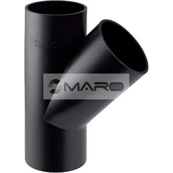 Vodovodní potrubí Geberit PE Odbočka odpadní 45° 110 / 110 mm, 367.135.16.1