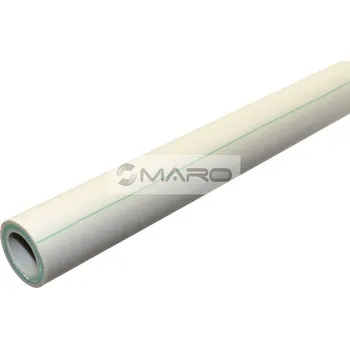Instalatérský materiál FV-Plast Trubka PPR FASER 40 x 6,7 x 4000 mm, S2,5, SDR6, AA107040004