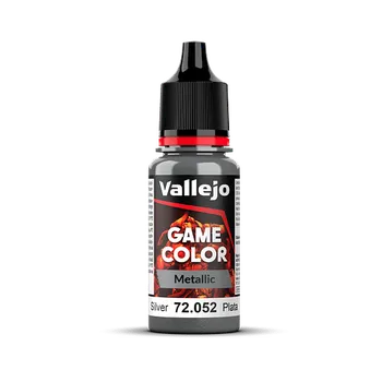 Modelářská barva Vallejo: Game Color Silver 18ml