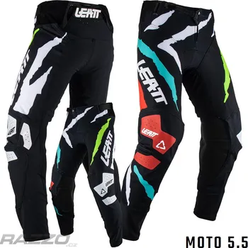 Moto kalhoty MX kalhoty LEATT Moto 5.5 I.K.S. Pant Tiger 2023 32