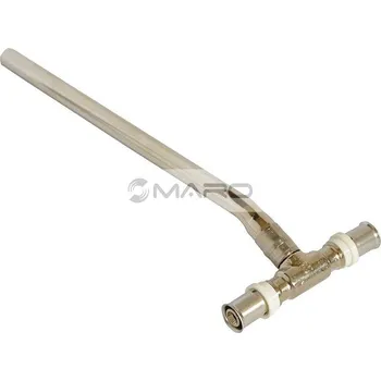 rozdělovač topení Gabotherm T-kus lisovací press pro připojení otopného tělesa GT-M-PTCU 16 mm, L 300 mm, 00773