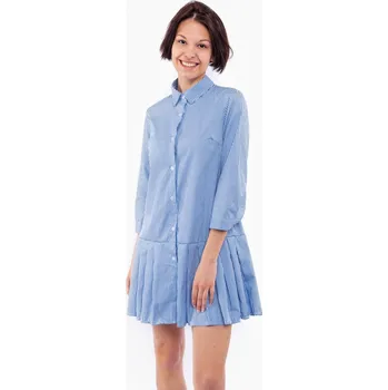 Hailys dámské košilové minišaty s proužky Beatrice modré Velikost: S