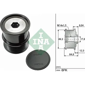 Předstihová spojka Schaeffler INA 535 0284 10