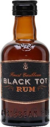 MINIATURA Black Tot Finest Caribbean 46,2% 50 ml