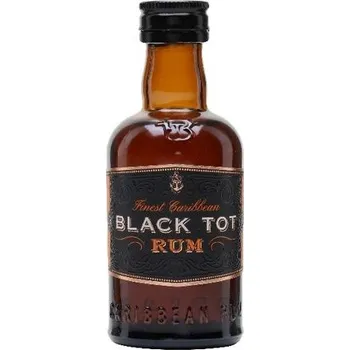 Rum MINIATURA Black Tot Finest Caribbean 46,2% 50 ml