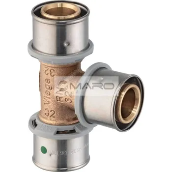 Fitinka Viega Pexfit Pro T-kus lisovací 2718 20 x 16 x 16 mm, 397630