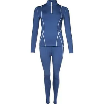 Set dámského termoprádla Merco Women Warm dámské termoprádlo sea blue Velikost oblečení: M