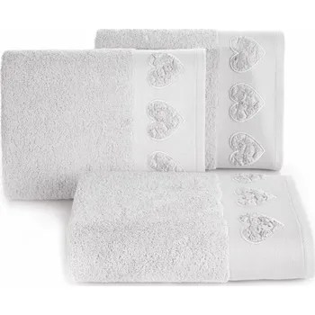 Ručník ArtFir Ručník KAMILA 02 | stříbrná 50 x 90 cm