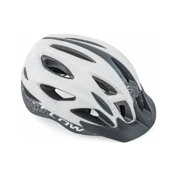 Cyklistická přilba AUTHOR Flow Inmold X9 (205 bílá/černá-matná) Velikost: "M" 54-58 cm Přilba