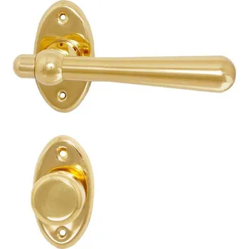 BERNAT MOUNTING BERNAT Casual rozetové kování Provedení: BB (pokojový klíč), Povrchová úprava: surová mosaz