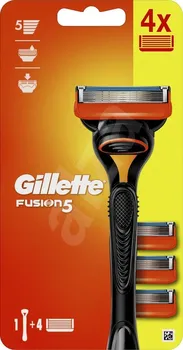 Holítko Gillette Fusion5 + 4 hlavice