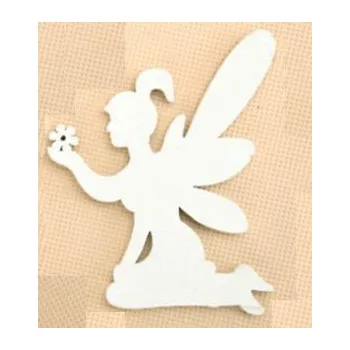 Vánoce Dřev. víla, 10x7,5cm, 6ks/bal.