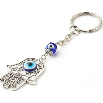 Klíčenka, hamsa ruka, 10,7mm, 1ks