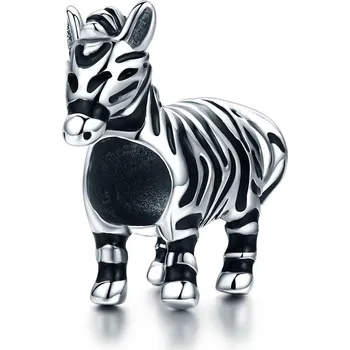 Přívěsek Elenys stříbrný přívěsek Zebra