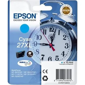 Epson T2712 azurový XL inkoust DURABrite C13T27124010