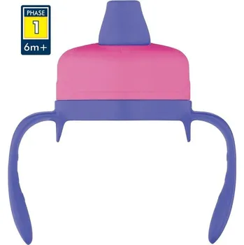 Termoska Měkké pítko pro kojeneckou termosku a láhev THERMOS Foogo - růžová