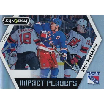 Sběratelská karetní hra insert karta RYAN McDONAGH 17-18 Synergy Impact Players číslo IP-12