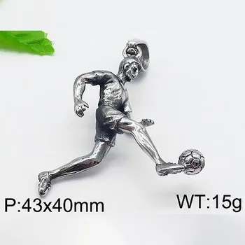 Přívěsek Fotbalista - přívěsek z oceli