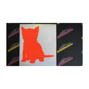 Samolepící dekorace SAMOLEPKA Koťátko 005 levá (17 - šedá) NA AUTO, NÁLEPKA, FÓLIE, POLEP, TUNING, VLASTNÍ TEXT, TISK, AUTOSAMOLEPKY.cz, POLEPY, OBRÁZEK, LOGO, SAMOLEPKY