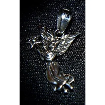 Přívěsek Víla s kouzelnou hůlkou - stříbrný přívěsek