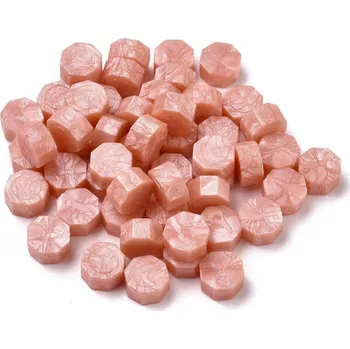 Sběratelství Pečetní vosk, granule růžovo-lososové, 40ks/bal.