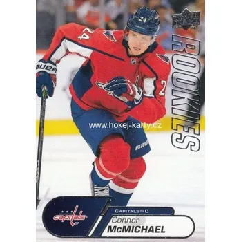 Karetní hra insert RC karta CONNOR McMICHAEL 20-21 NHL Rookie Box Set Rookies číslo 2