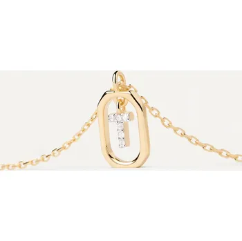 Šperk PDPAOLA Náhrdelník s písmenem T