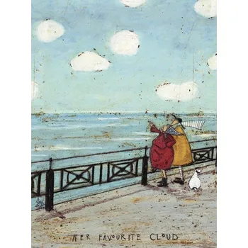 Obraz Obraz na plátně Sam Toft 60 x 80 cm Her Favourite Cloud