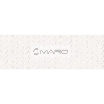 Ragno Vida Obklad Bianco Struttura 3D Foglia 30 x 90 cm, rektifikovaný, matný, RA6J