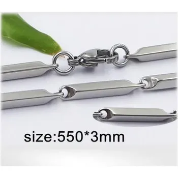 Řetízek Ocelový náhrdelník - Hmotnost: 31 g, 550*3mm