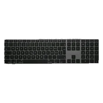 Klávesnice LMP Bluetooth Keyboard s numerickou klávesnicí pro Apple vesmírně šedá , bezdrátová klávesnice - CZ český layout