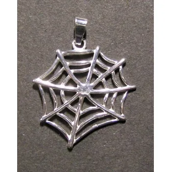 Přívěsek Pavučina - stříbrný přívěsek