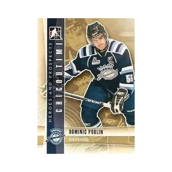 Sběratelská karetní hra řadová karta DOMINIC POULIN 11-12 Heroes and Prospects číslo 48