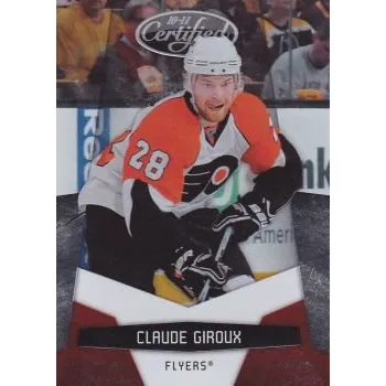Sběratelská karetní hra paralel karta CLAUDE GIROUX 10-11 Certified Platinum Red /999