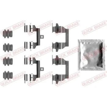 Brzdový systém Sada příslušenství obložení kotoučové brzdy QUICK BRAKE 109-0026