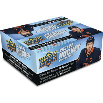 Sběratelská karetní hra 2021-22 Upper Deck Series 1 Hockey Retail Box
