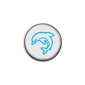 Delfín - button