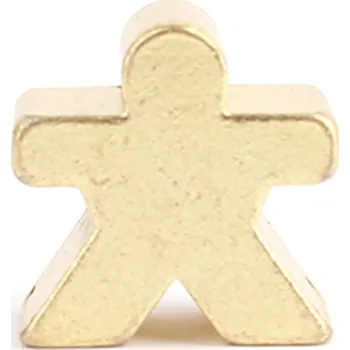 Příslušenství k deskovým hrám Kovová figurka - Meeple Barva: Zlatá