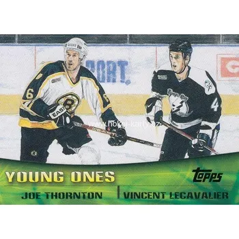 Sběratelská karetní hra insert karta THORNTON/LECAVALIER 00-01 Topps Combos číslo TC7