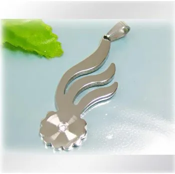 Přívěsek Kometa s hvozdem - ocelový přívěsek