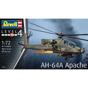 Plastikový model Revell AH-64A Apache 1:72 03824